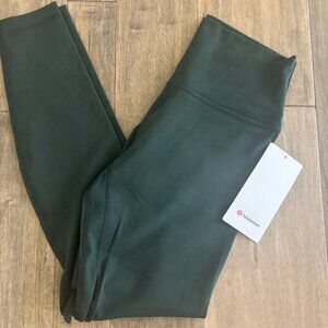 NWT Lululemon 2025 Align HR Pant legging 28" size 8 Rainforest Dark Green